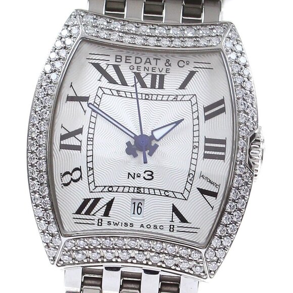 BEDAT&Co No.3 314 Diamond Bezel Silver Dial Automatic Ladies Watch_817537 - Picture 1 of 6